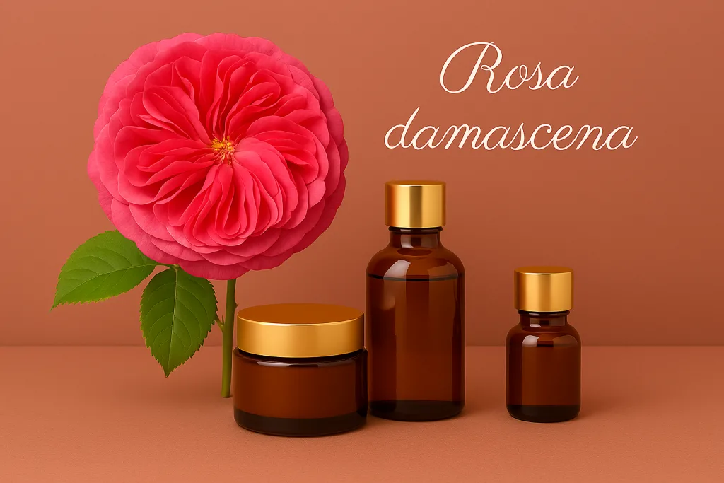 Rosa damascena in cosmetica