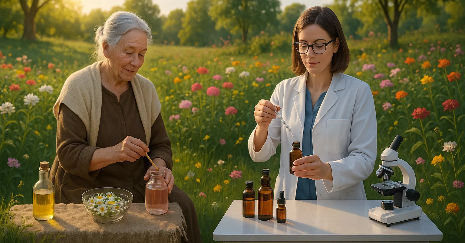 Fitocosmetico: cura naturale della pelle con erbe e fiori Cosmetici naturali fatti a mano a base di piante officinali