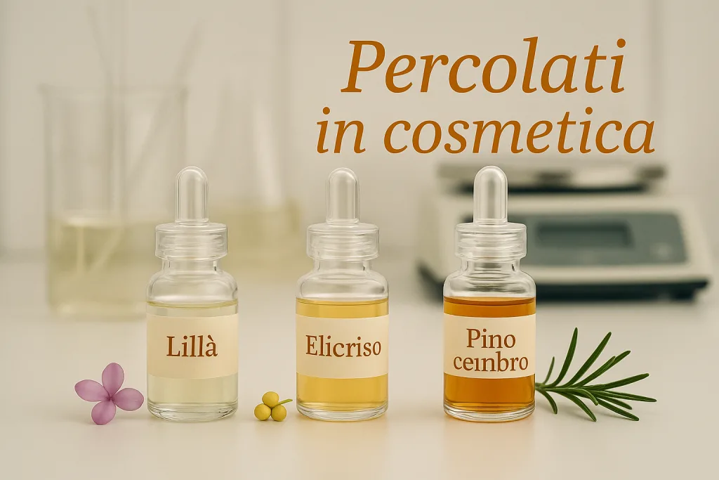 percolato di lillà Elicriso pino cembro