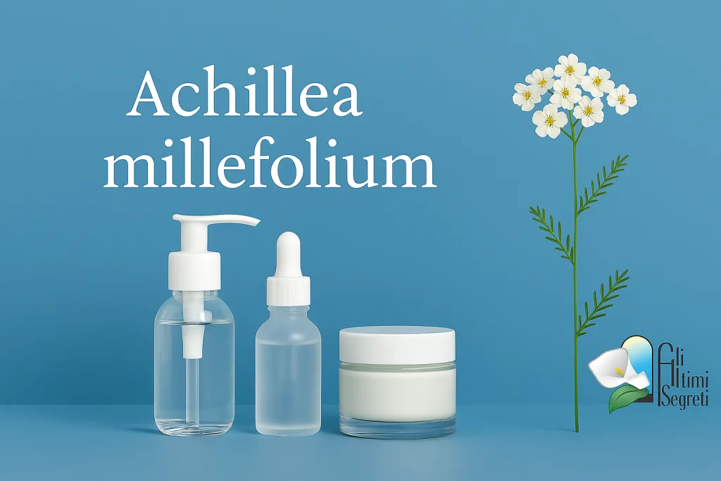 Achillea millefolium proprietà cosmetiche