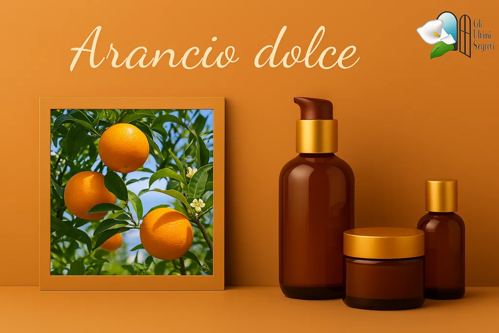 Arancio dolce in cosmetica elisir per la pelle