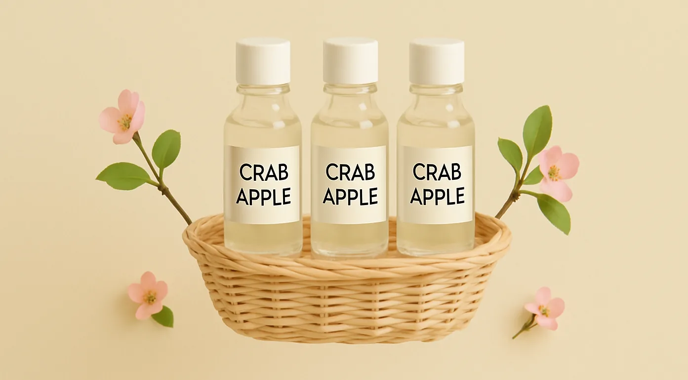 “Applicazione di Crab Apple sulla pelle per un effetto purificante”
