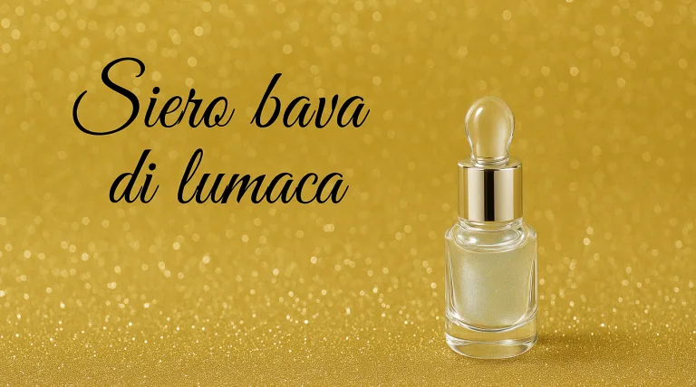 La bava di lumaca è ricca di acido ialuronico, mantenendola elastica e luminosa. contiene proteine, enzimi e vitamine