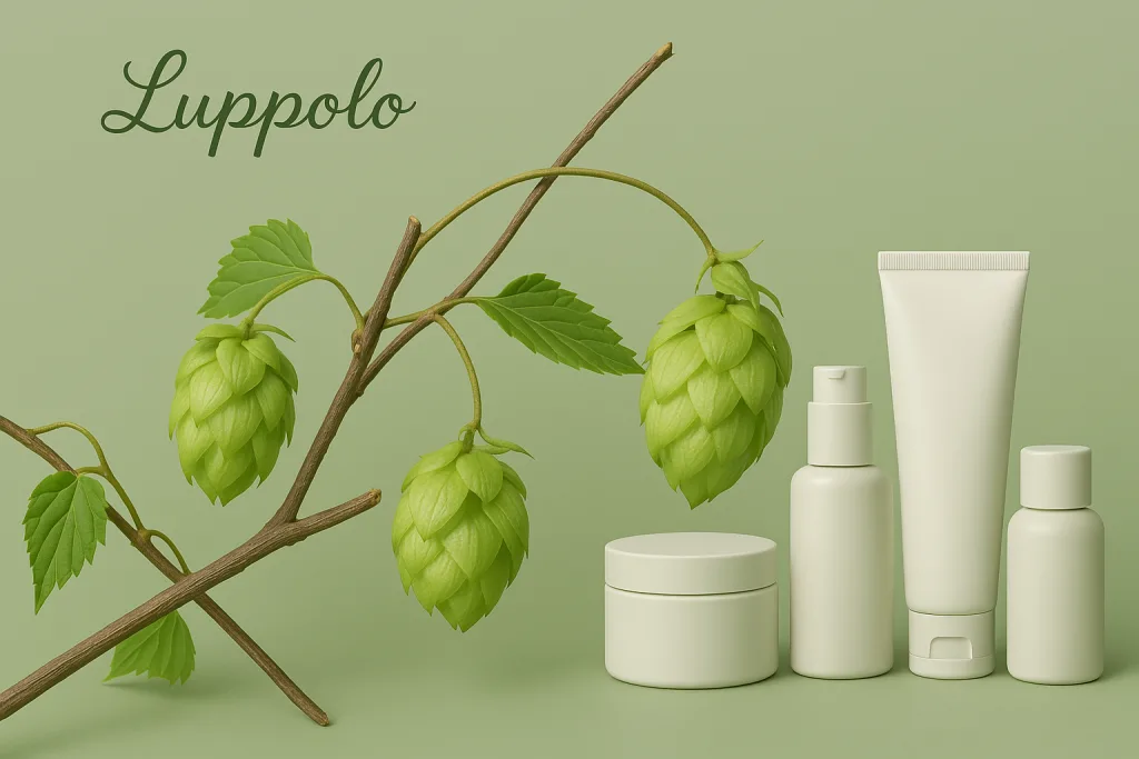 Luppolo in cosmetica naturale, proprietà per la pelle