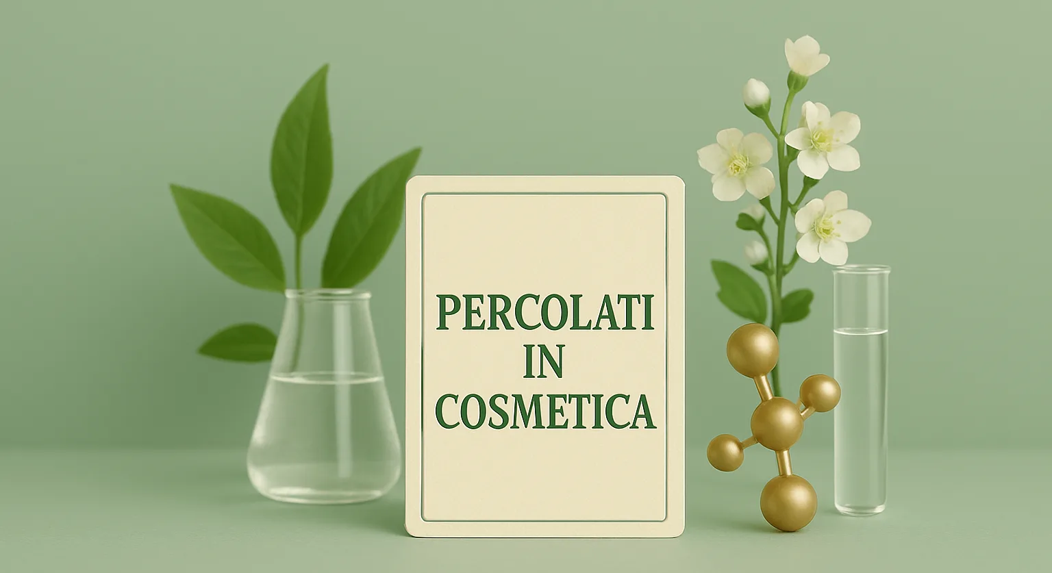 percolati, percolati in cosmetica, estrazione a freddo, percolazione cosmetica, solventi naturali, glicerina cosmetica, estratti bioattivi,
