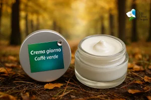 crema viso al caffè verde in vasetto eco-bio