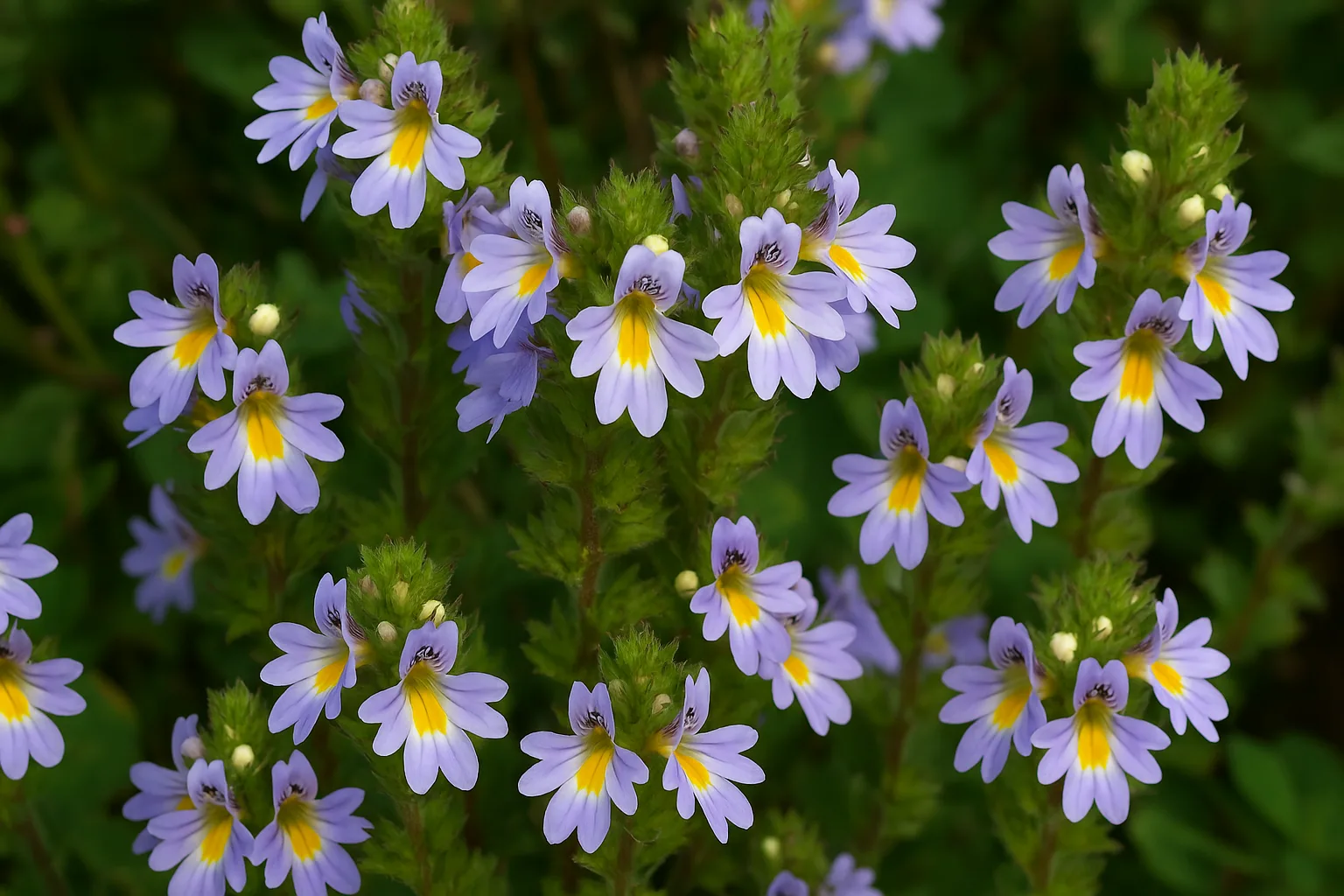Eufrasia proprietà cosmetiche e benefici per occhi e pelle