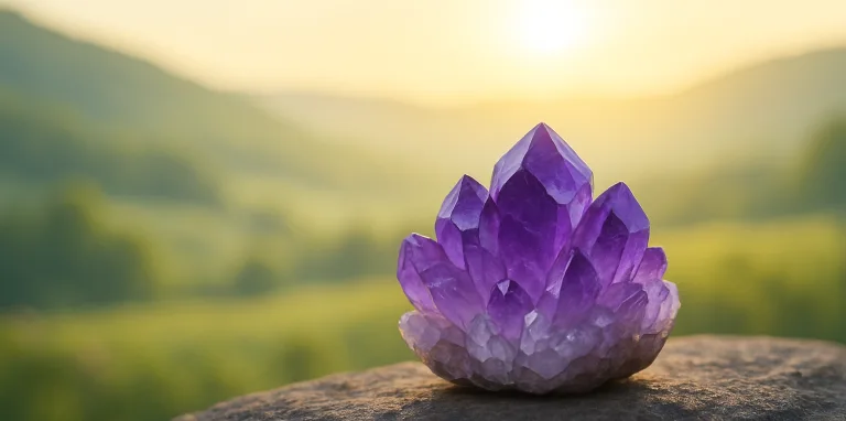 Cosmetici Naturali: Energia e Bellezza della Pelle"Ametista