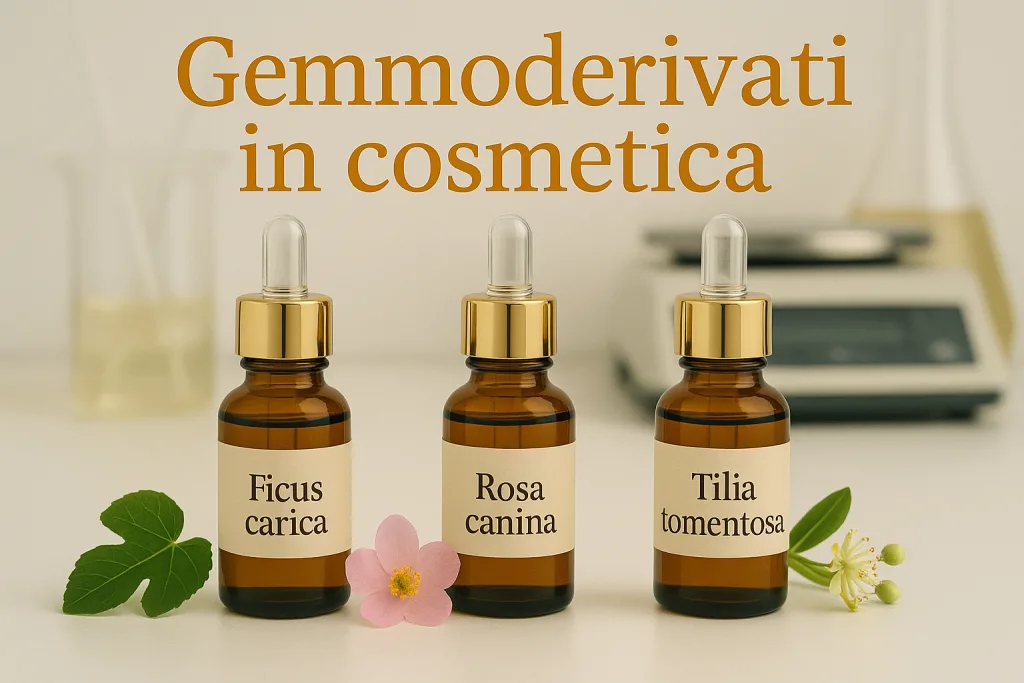 Gemmoderivati in cosmetica