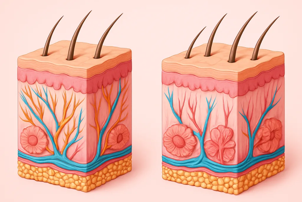 La nutrizione della pelle non si limita all'applicazione di prodotti cosmetici, ma include anche un'alimentazione equilibrata.
