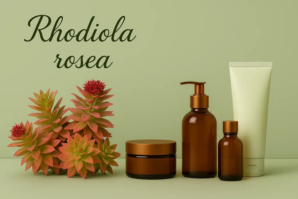 Rhodiola rosea, cosmetica naturale