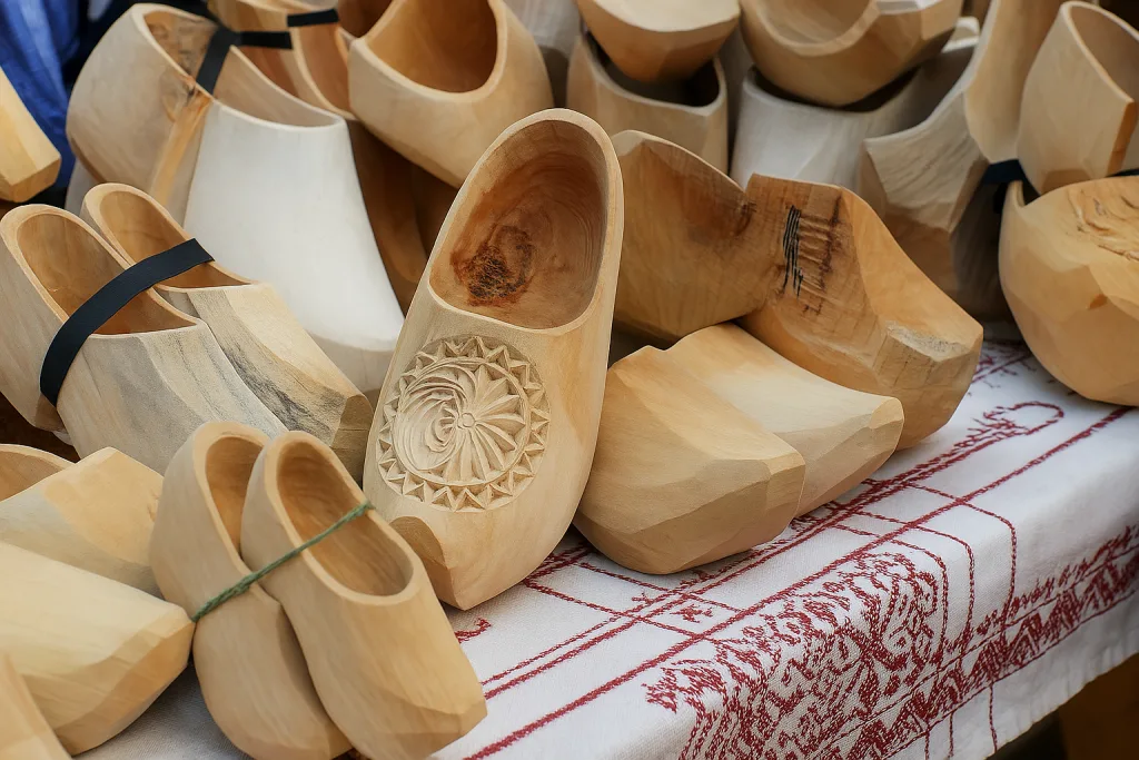 Sabot calzatura di legno