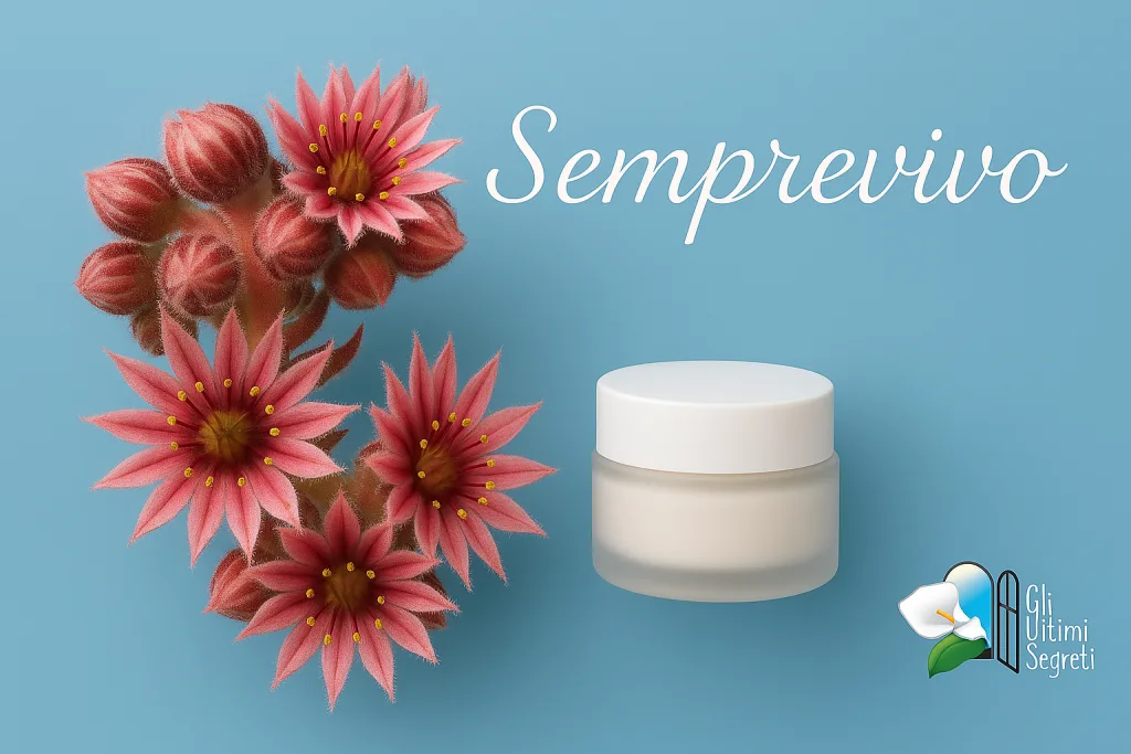 Semprevivo, siero viso e lozioni doposole
