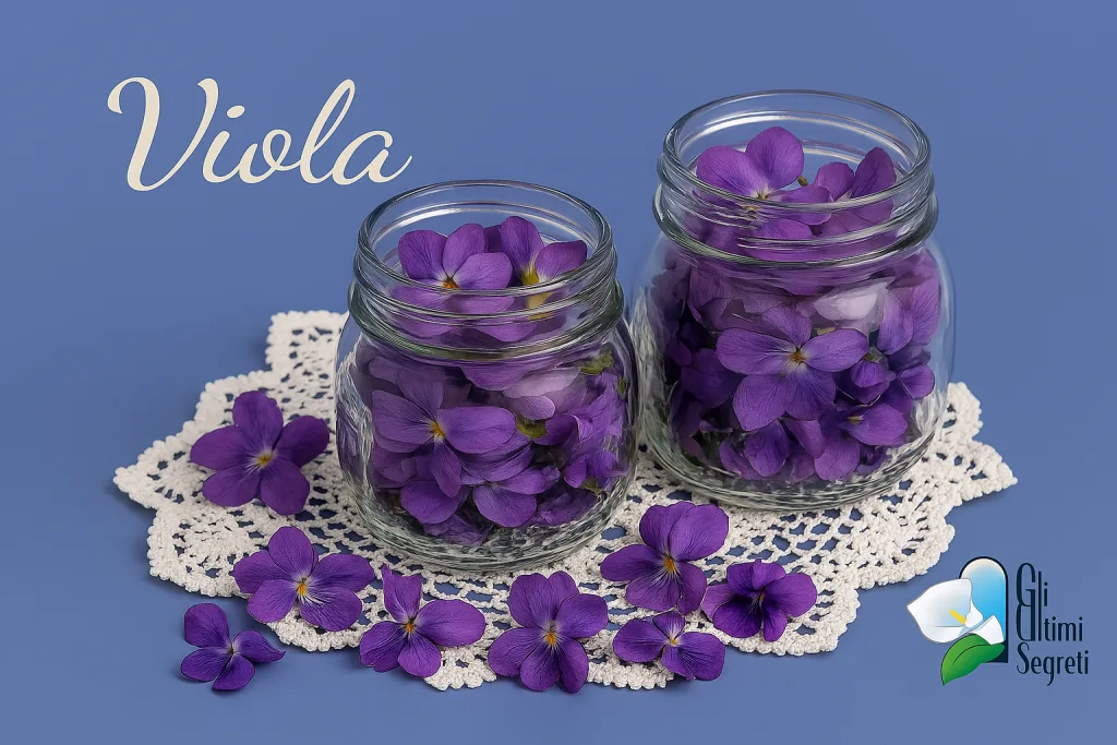 Violette, estratti benefici per la pelle