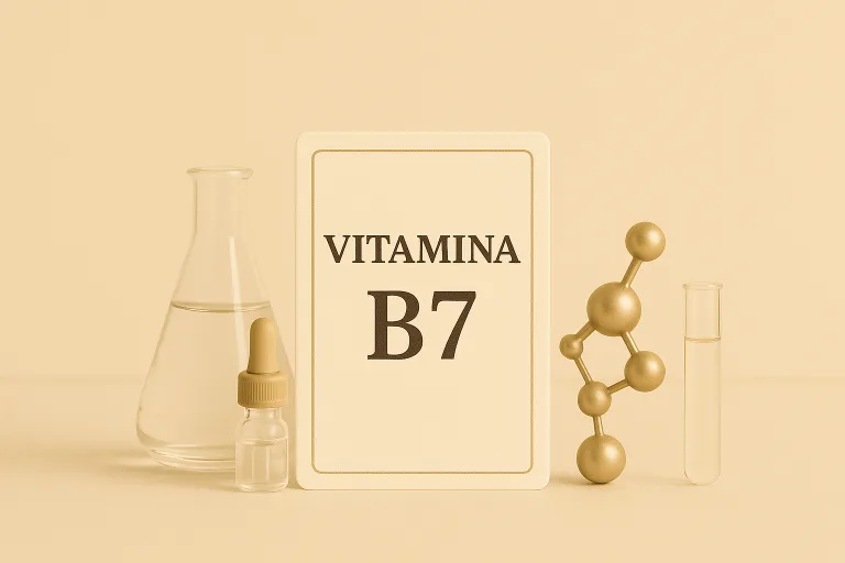 “Crema viso naturale con vitamina B7 (biotina), ideale per pelle luminosa, idratata ed elastica.”