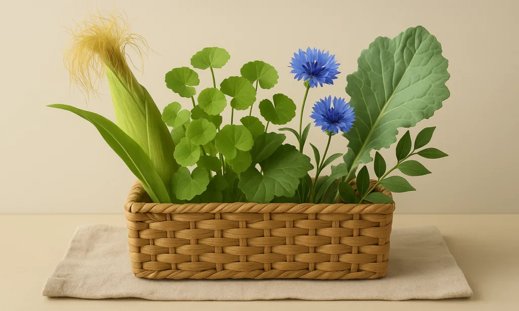 Complex green, piante officinali per i nostri occhi