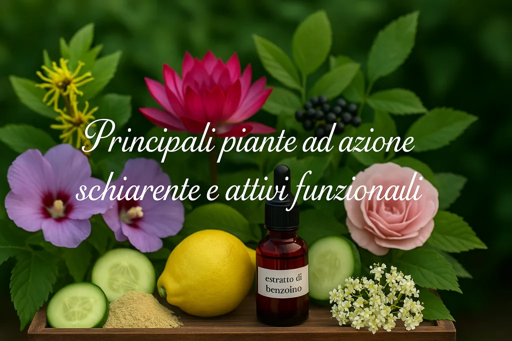 piante ad azione schiarente
