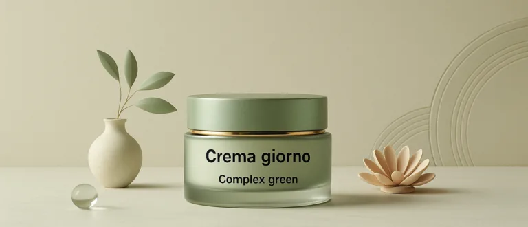 crema giorno Complex green, natura sulla pelle