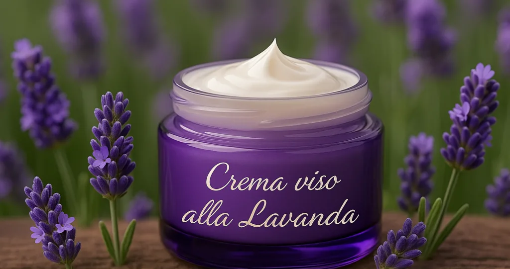 Crema viso alla Lavanda