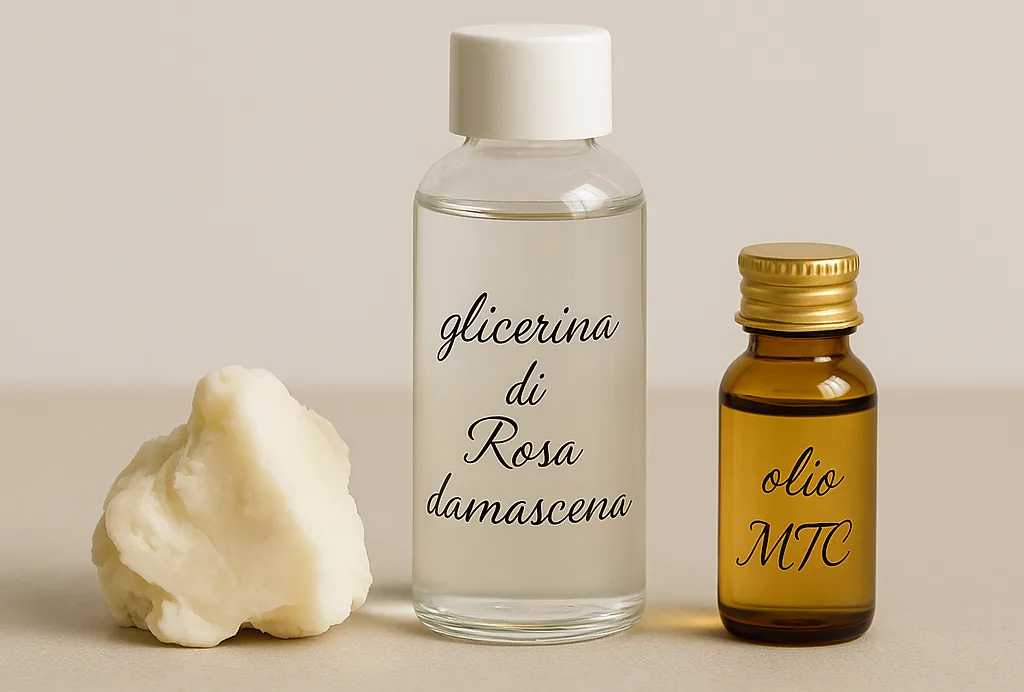 crema mani effetto guanto, ingredienti naturali