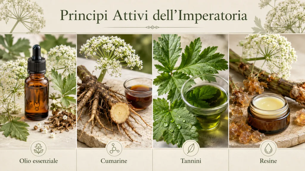 Principi attivi dell'Imperatoria