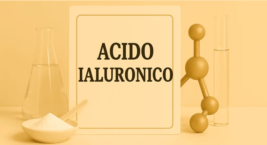 Acido ialuronico pesi molecolari alto medio basso