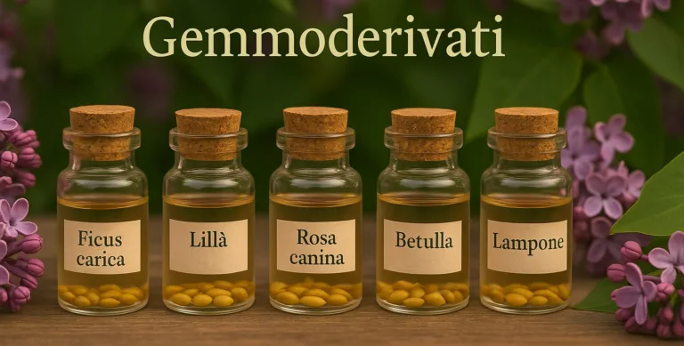 Macerati glicerici, Gemmoderivati in cosmetica