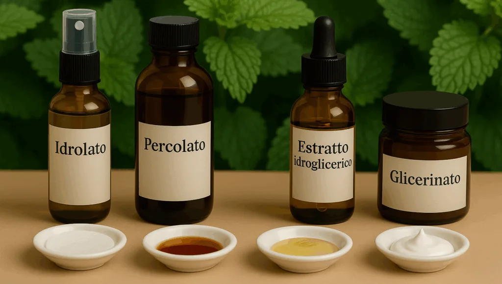 Estratti di Melissa officinalis