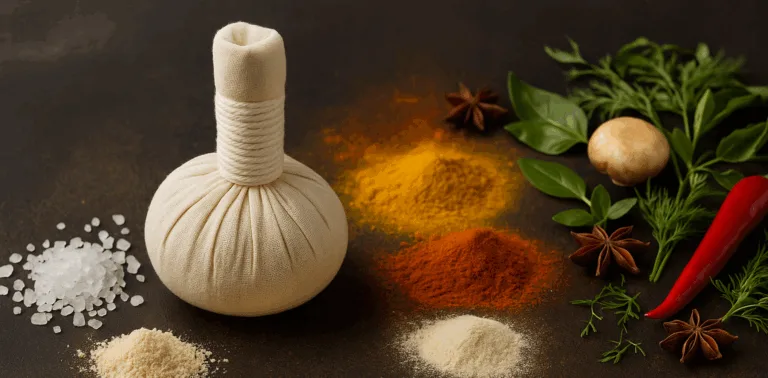 "Benefici cosmetici del Pindasweda: esfoliazione delicata, microcircolazione, benessere sensoriale"