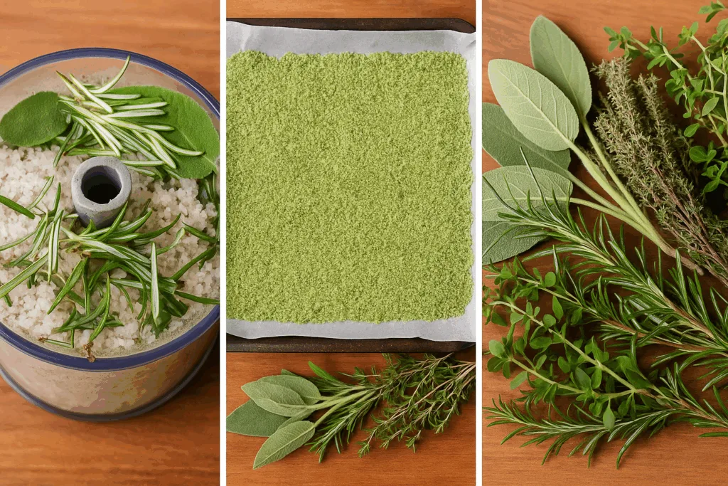 Sale alle erbe aromatiche