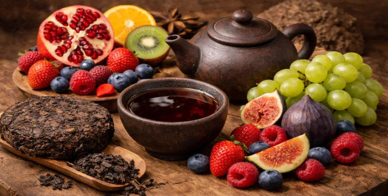 Tè Pu-erh con frutta – infusione tradizionale