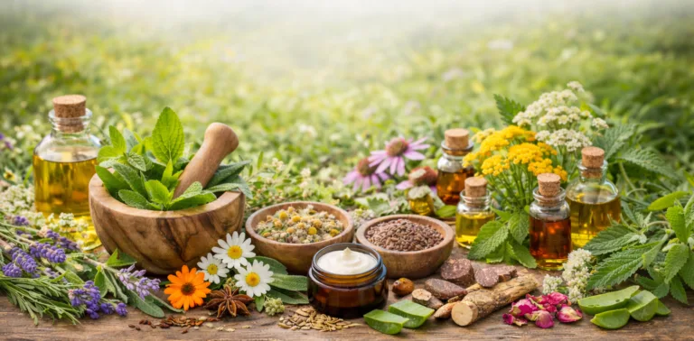 Erbe officinali in cosmetica naturale – ingredienti botanici