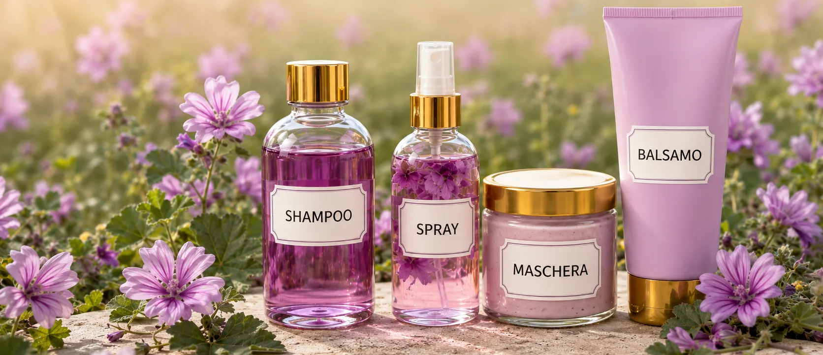 Malva in cosmetica naturale