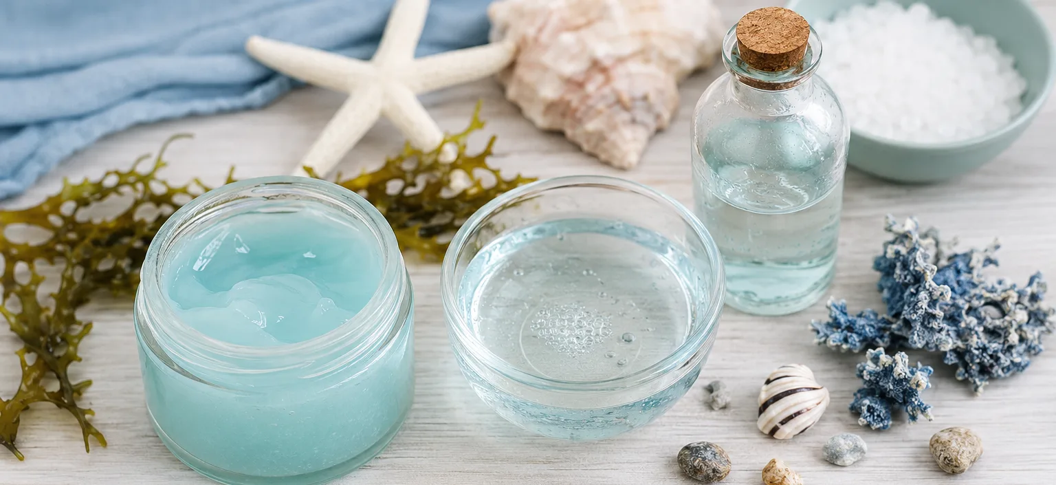Acqua di mare in cosmesi handmade